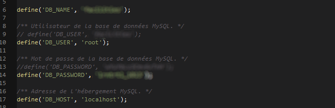 Directory listing du .git