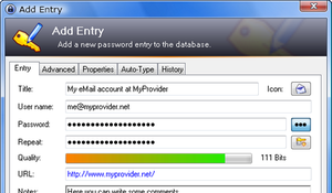 Nudge KeePass